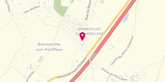 Plan de Bistrot June, 2 Place du Commerce, 14600 Gonneville-sur-Honfleur