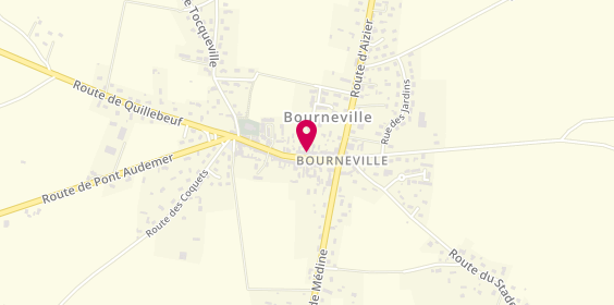 Plan de Pom'crep, 8 Grande Rue, 27500 Bourneville-Sainte-Croix