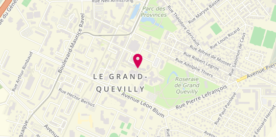 Plan de La Rozell, 31 Allée des Arcades, 76120 Le Grand-Quevilly