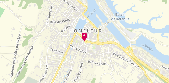 Plan de L'Alcyone, 8 Place de la Porte de Rouen, 14600 Honfleur
