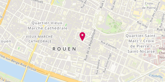 Plan de Crêperie Roland, 22 Rue Saint-Nicolas, 76000 Rouen