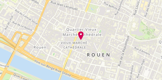 Plan de Le Regaliere, 12 Rue Massacre, 76000 Rouen