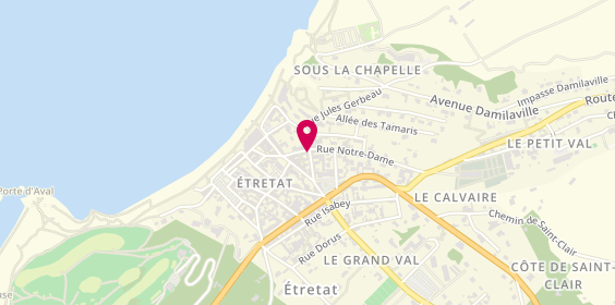 Plan de Crêperie Lann-Bihoué, 45 Rue Notre Dame, 76790 Étretat