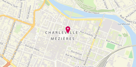 Plan de La Fabrique, 42-44 place Ducale, 08000 Charleville-Mézières
