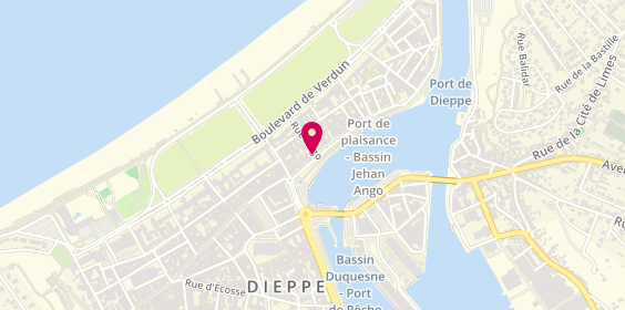 Plan de Le Café de Paris, 29 Quai Henri Iv, 76200 Dieppe