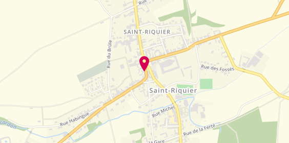 Plan de Esprit Passion du Goût, 10 place de l'Église, 80135 Saint-Riquier