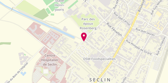 Plan de A la Paternité, 117 Rue Marx Dormoy, 59113 Seclin