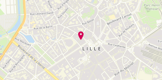 Plan de Creperie de Beaurepaire, 1 Rue Saint-Etienne, 59800 Lille