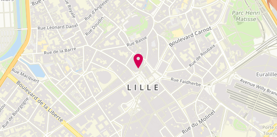 Plan de La Creperie, 4 Rue des Débris Saint-Etienne, 59800 Lille