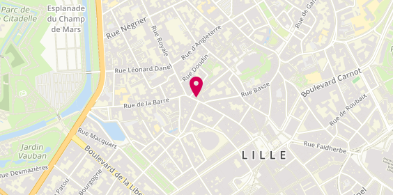 Plan de BRUTUS, 110 Rue Esquermoise, 59800 Lille