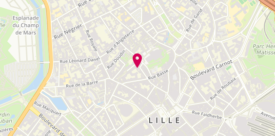Plan de La Saint Georges, 19 Rue Bartholomé Masurel, 59800 Lille