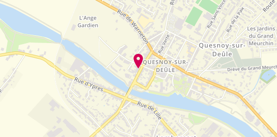 Plan de Estaminet le Sainte Cécile, 39/41 Rue Belle Croix, 59890 Quesnoy-sur-Deûle